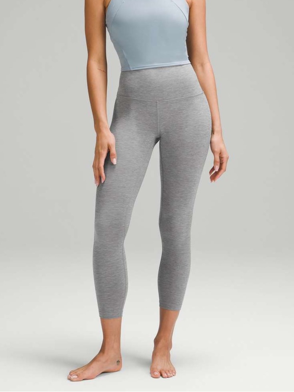 Lululemon Align High Rise Leggings 25” in Heathered Core Medium Grey
